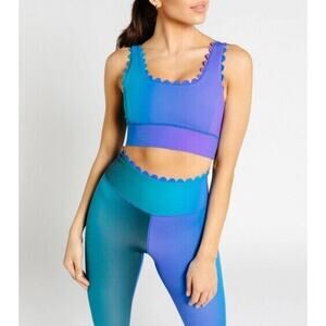 Vibrant Blue and Purple Women's Leggings